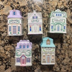 Lenox Spice Village Jars
